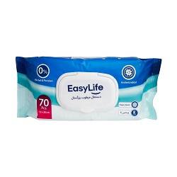 ایزی لایف دستمال مرطوب بزرگسالان 70عددی